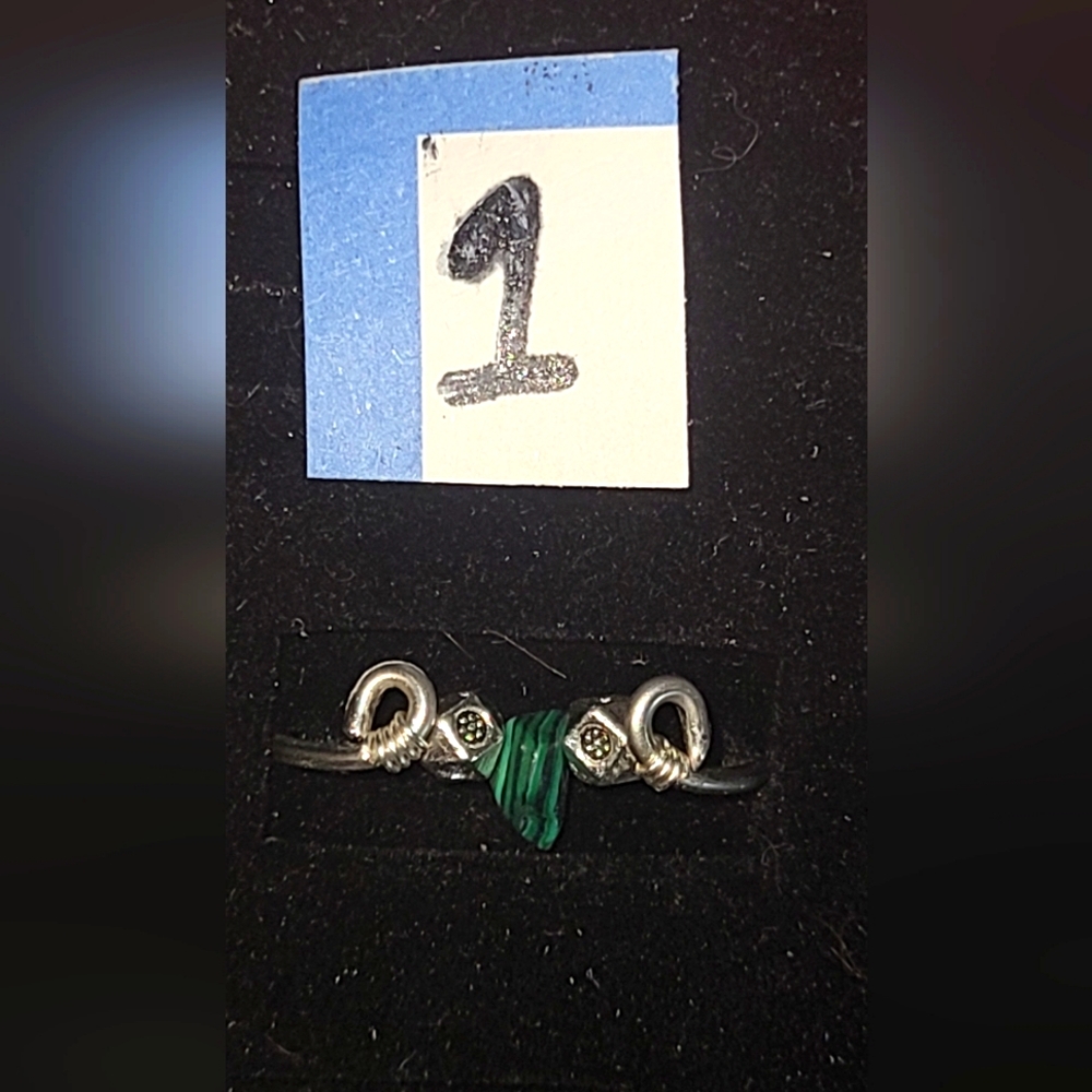 Malachi wire rap Stone ring